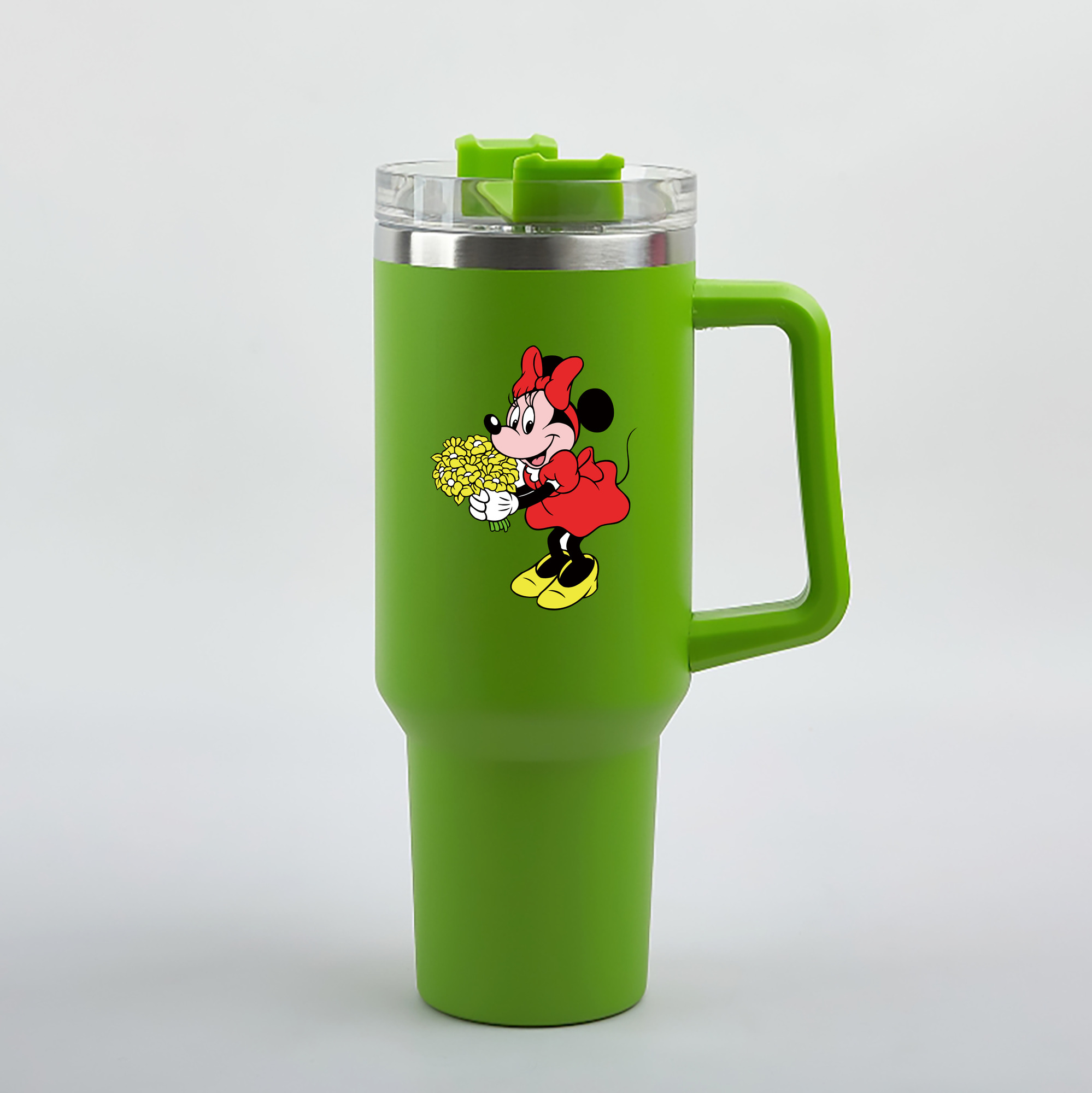 （画像用） ミッキーマウス Mickey Mouse 1200mL車用タンブラー（カラープリント）